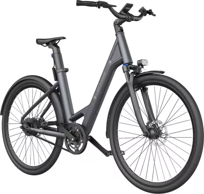 Biçikletë elektrike city ADO Air 28 28" 250W 36V 9.6Ah, deri 100 km, gri