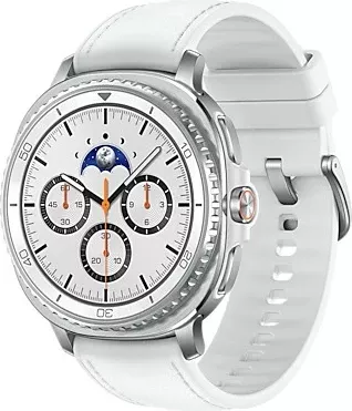 Smartwatch Samsung Galaxy Watch 8 46mm LTE EU argjendtë e bardhë