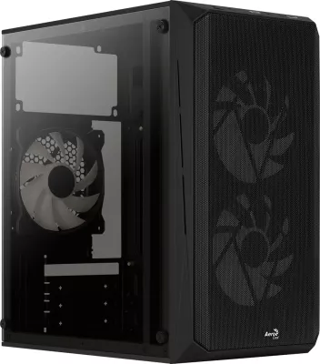 Kasë Aerocool CS107V2, Mini-atx, e zezë