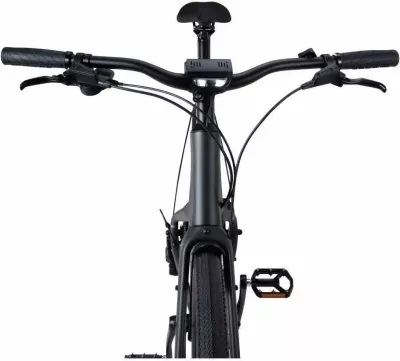Biçikletë elektrike urbane Urtopia Carbon 1 Pro, L (180–195 cm), kornizë karbon, motor 250W, deri 130 km, e zezë