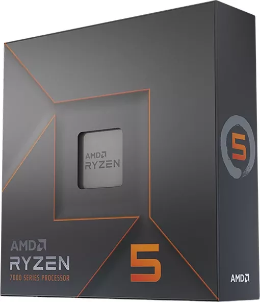 Procesor AMD Ryzen 5 7600X, 6C/12T, 4.7-5.3GHz Boost, 38MB Cache, AM5, 105W, Box, me Radeon Graphics