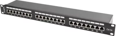 Paneli i Patch-it LANBERG PPS5-1024-B, Kategoria 5e