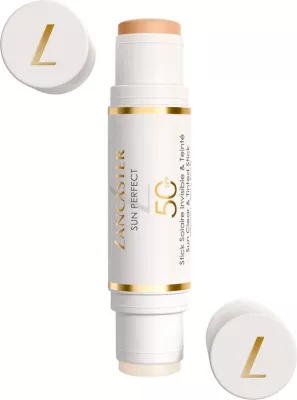 Stick për diell Lancaster Sun Perfect Clear & Tinted SPF50 2-in-1, 12g