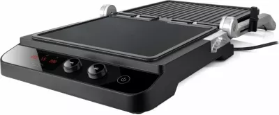 Kontakt grill Black+Decker BXGR1000E 1000 W, e zezë