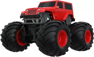 Makine me telekomandë Double Eagle Jeep E342-003, amfib, e kuqe