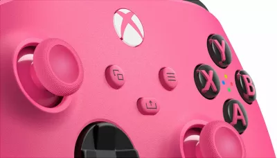 Kontrollues wireless Microsoft Xbox, rozë