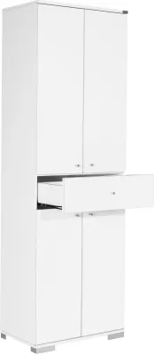 Dollap multifunksional, ngjyrë e bardhë, Hanah Home, Adr-441-Pp-1
