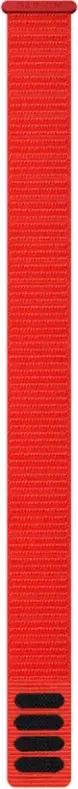 Rrip për smartwatch Garmin UltraFit Nylon Strap, 22 mm, Flame Red