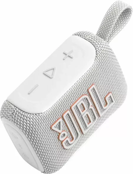 Altoparlant portativ Bluetooth JBL Go 5, IP68, 10 orë, USB-C, 4.8W, i bardhë