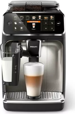 Aparat kafeje Philips 5400 EP5447/90, automatik, 275g, zi/kafe, e zezë
