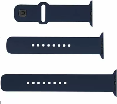 Rrip silikoni për Smartwatch Fixed Silicone Sporty Strap FIXSST2-1029-BL, 49mm, set 3 copë, blu navy