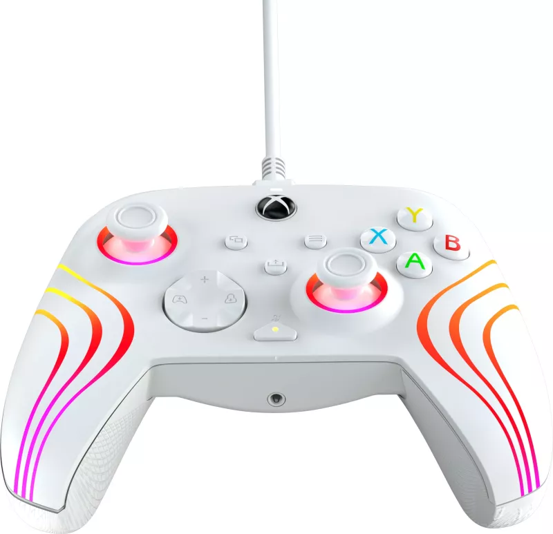 Gamepad PDP Afterglow Wave, Xbox Series X|S, PC, i bardhë
