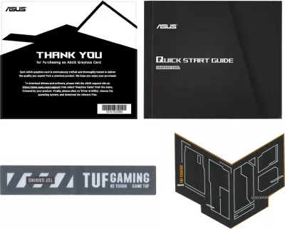 Kartelë grafike ASUS TUF Gaming RX 9060 XT 16GB GDDR6 e zezë