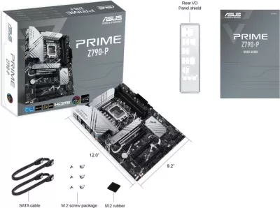 Pllakë amë ASUS PRIME Z790-P, Intel, LGA 1700, DDR5-SDRAM, 128 GB