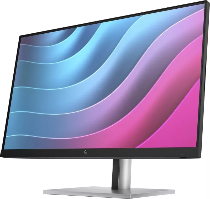 Monitori HP E-Series E24 G5, 23.8", Full HD, LED, Argjëndtë dhe Zi