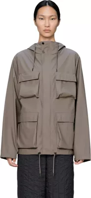 Jakne shiu Rains Pocket Jacket W3 për meshkuj, taupe
