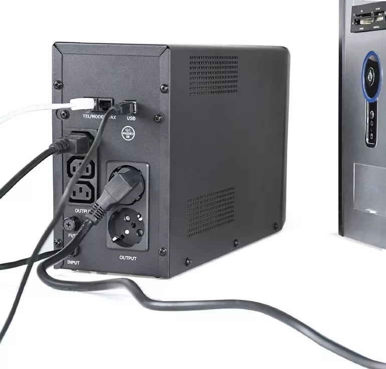 Furnizues me energji elektrike Gembird, EG-UPS-035, 1200 W 