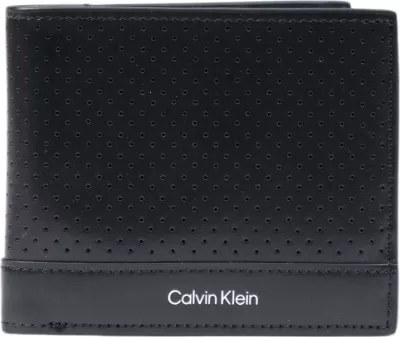 Portofol për meshkuj Calvin Klein LV04D1210G, i zi