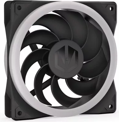Ventilator për kasë Endorfy Corona 120 Reverse EY4A015 120 mm ARGB 4-pin PWM, i zi, 1 copë