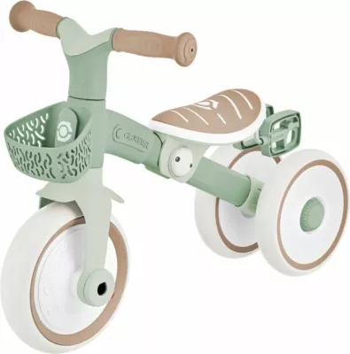 Tricikllë/bicikletë balancuese Globber LEARNING TRIKE 2in1 PLUS ECOLOGIC (737-109), për fëmijë të vegjël
