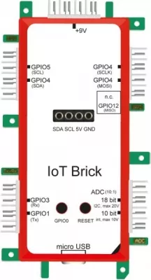 Set edukativ ALLNET Brick’R’knowledge, Multicolour