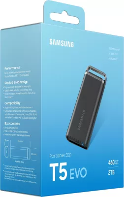 SSD Samsung MU-PH2T0S, 2 TB, 3.2 Gen 1, 460 MB/s, Zi
