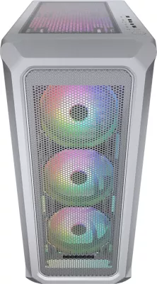 Kasë COUGAR Archon 2 Mesh RGB Mid Tower, ATX, 3x120mm RGB ventilatorë, e bardhë