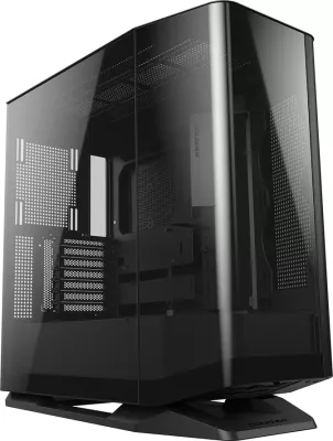 Kasë COUGAR FV270 mid tower, tempered glass, ATX, RGB, e zezë