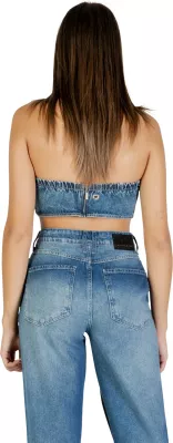 Top bustier për femra Colcci 046.11.00083, denim [Madhësia: M]