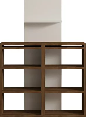 Tavolinë pune Hanah Home, Handy, ngjyrë arre dhe e bardhë