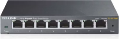 Switch TP-Link TL-SG108E 8 porta Gigabit desktop kasë metalike