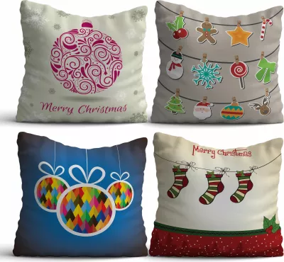 Set jastëkësh dekorativ (4 copë), Aberto Design, NYXMAS15