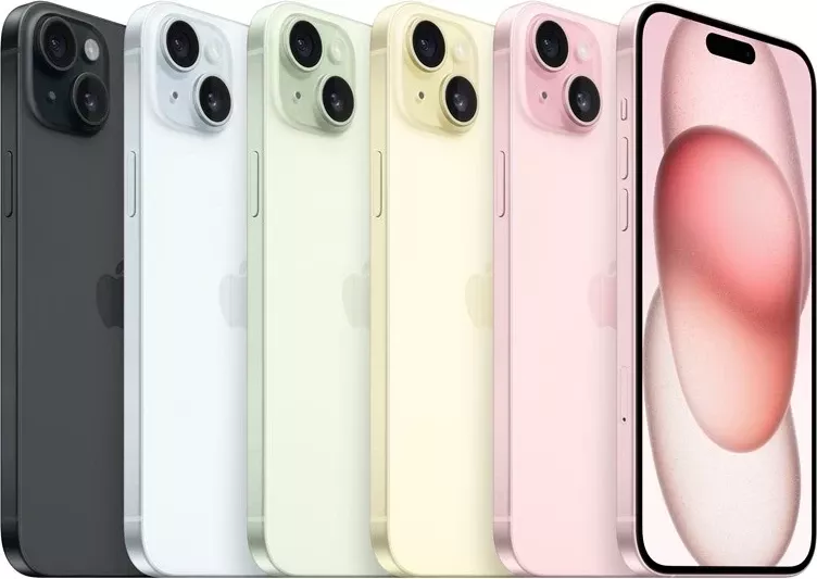 Celular Apple iPhone 15 Plus, 6.7", 128GB,i kaltër