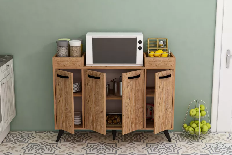 Dollap multifunksional, ngjyrë Atlantic Pine, Hanah Home Visar