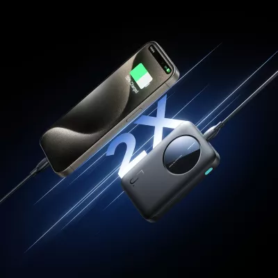 Powerbank Joyroom JR-PBF13, 5000mAh, 2x USB-A, 1x USB-C, e zezë