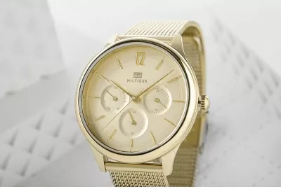 Orë dore për femra Tommy Hilfiger, ari