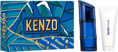 Set Eau de Toilette për meshkuj Kenzo Homme Intense, 60ml + xhel dushi 75ml