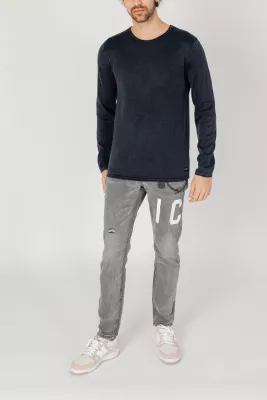 Xhemper për meshkuj Jack & Jones Jjeleo 12174001, blu e errët [Madhësia: XL]