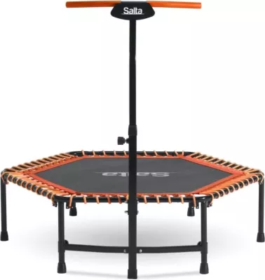 Trampolinë Salta Fitness, 128 cm, portokalli