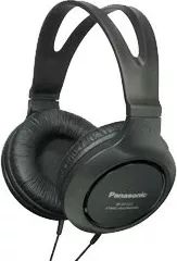 Kufje Panasonic RP-HT 161 E-K, me kabllo, 2m, e zezë