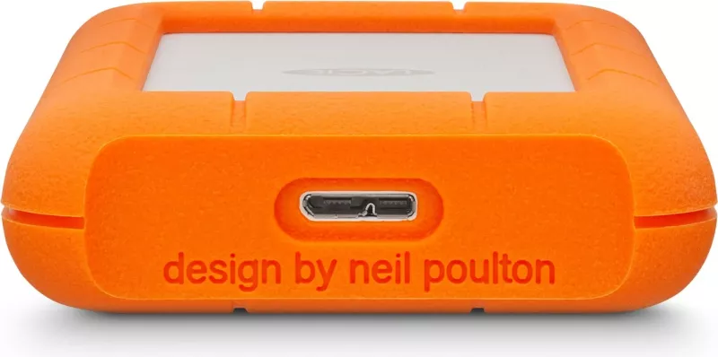 SSD LaCie Rugged 2TB USB-C portokalli