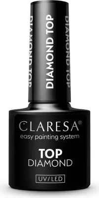 Top Coat për thonj Claresa Top Diamond No Wipe 5g