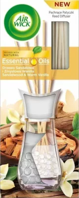 Difuzor aromatik me shkopinj Air Wick Essential Oils Sandalwood & Warm Vanilla 30 ml