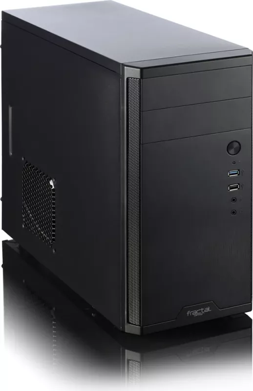 Kasë Fractal Design Core 1100, Mini Tower, micro ATX/Mini-ITX, e zezë