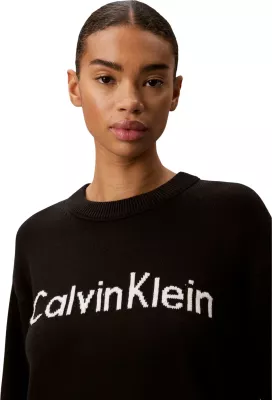 Xhemper për femra Calvin Klein Jeans LV044G313G, i zi [Madhësia: L]