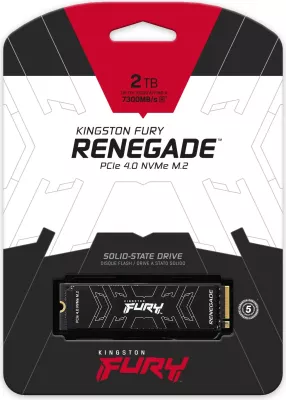 SSD Kingston FURY RENEGADE 2000G, M.2 2280 NVMe, 2 TB, 7300 MB/s