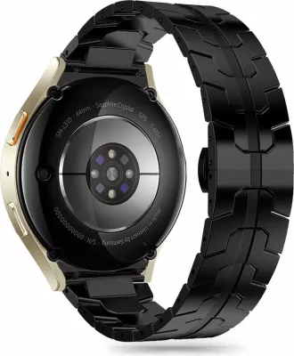 Rrip çeliku inox Tech-Protect për Samsung Galaxy Watch 4/5/5 Pro/6/7/FE, i zi