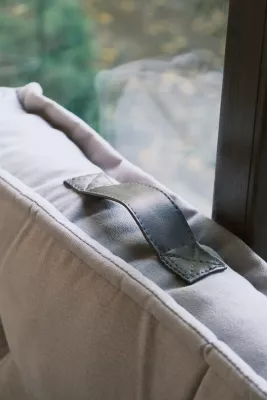 Qebe për ulje, ngjyrë gri, Omi Hanah Home