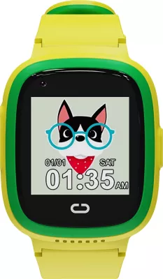 Smartwatch CANYON Sunny KW-48 4G LTE GPS video, 512MB, Nano-SIM, gjelbër