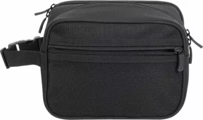 Çantë tualeti RIVACASE ECO 8409, RPET poliester, 215×160×120 mm, e zezë